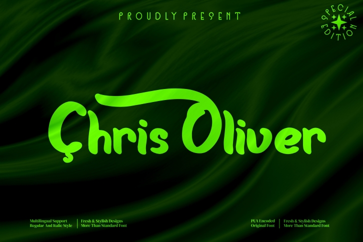 Chris Oliver Font Download