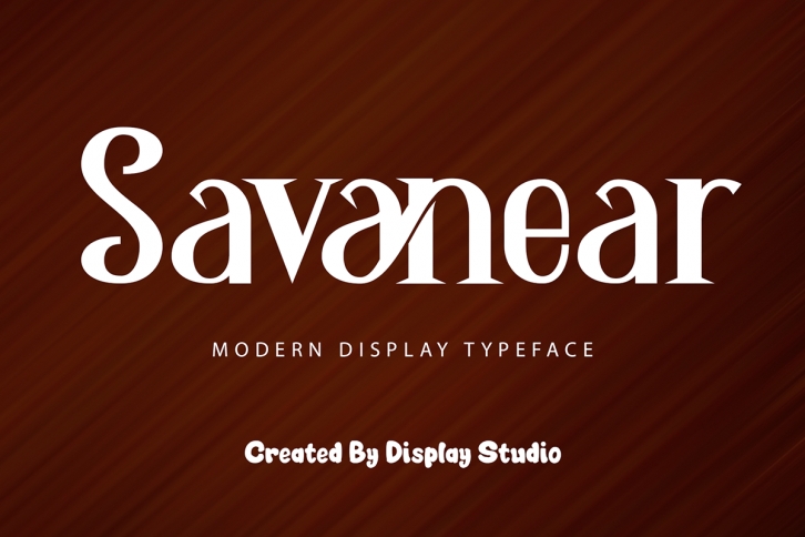 Savanear Font Download