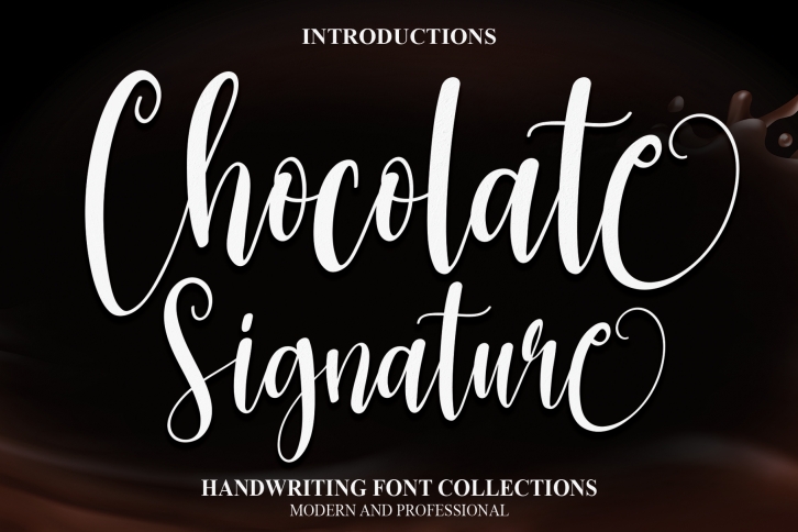 Chocolate Signature Font Download