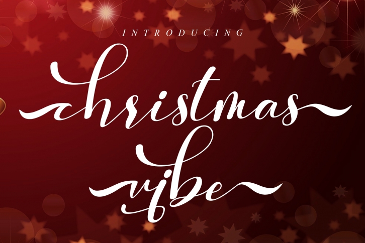 The Christmas Vibe Font Download