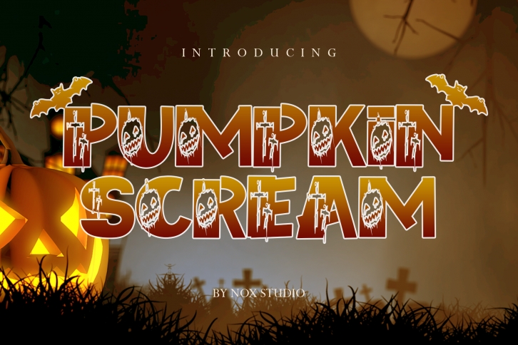 Pumpkin Scream Font Download