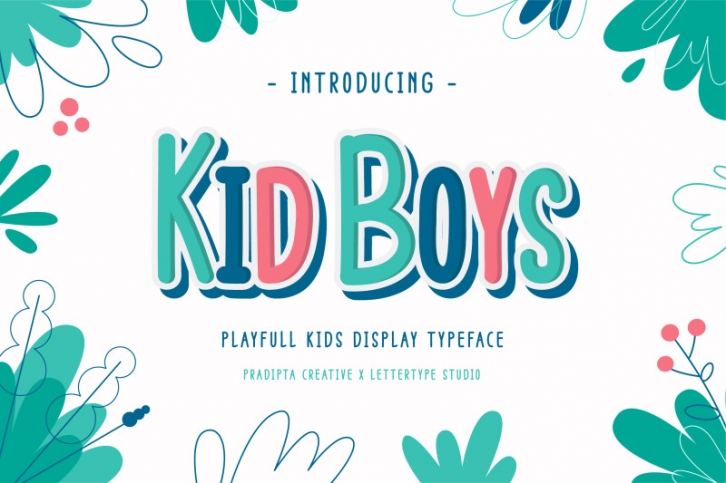 Kid Boys Playful Font Font Download