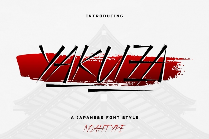 Yakuza Font Download