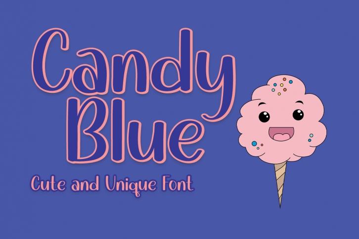 Candy Blue Font Download