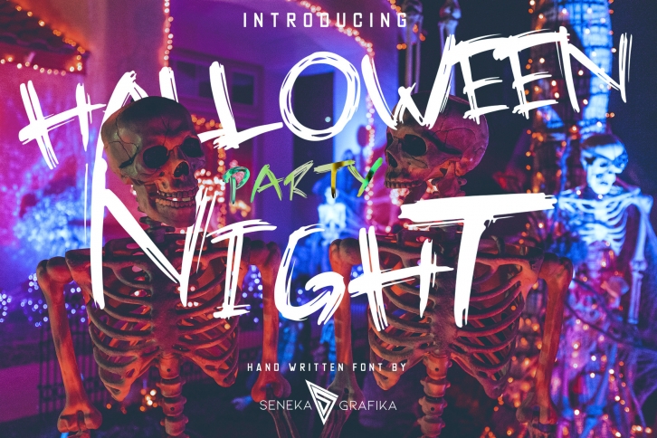 Halloween Party Font Download