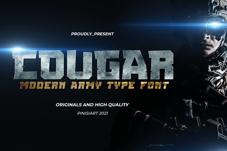 Cougar Font Download