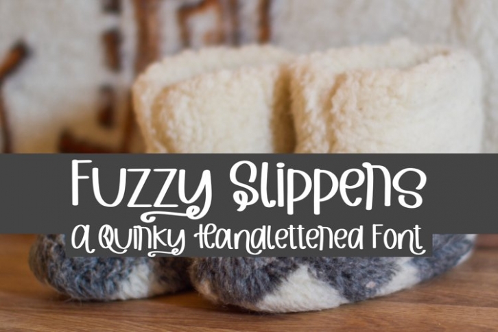 Fuzzy Slippers Font Download
