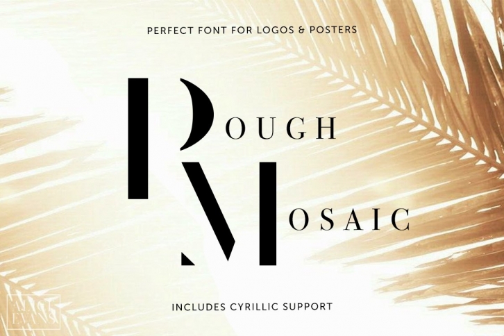 Rough Mosaic font Font Download