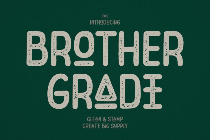 Brother Grade Font Download