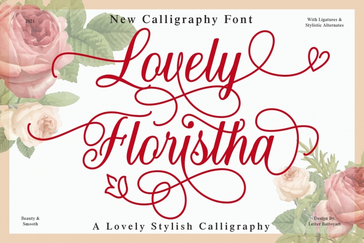 Lovely Floristha Font Download