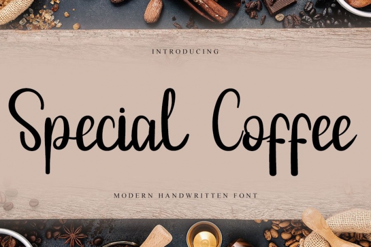 Special Coffee Font Download