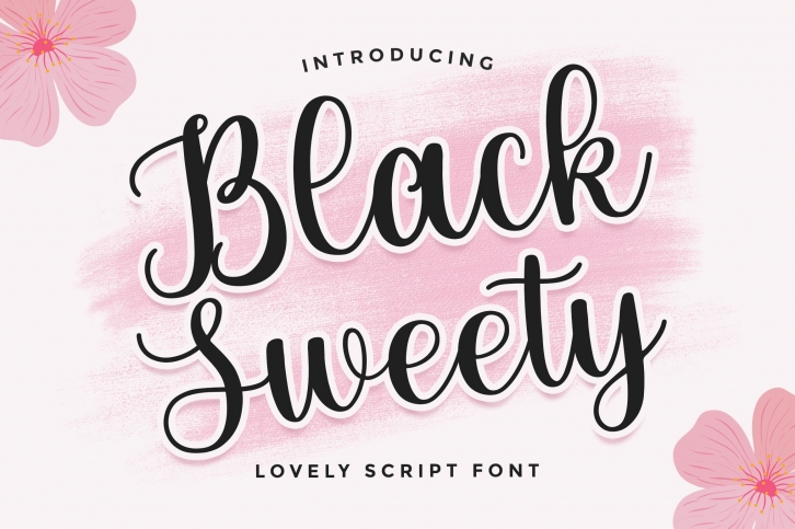Black Sweety Font Download