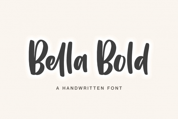 Bella Bold Font Download