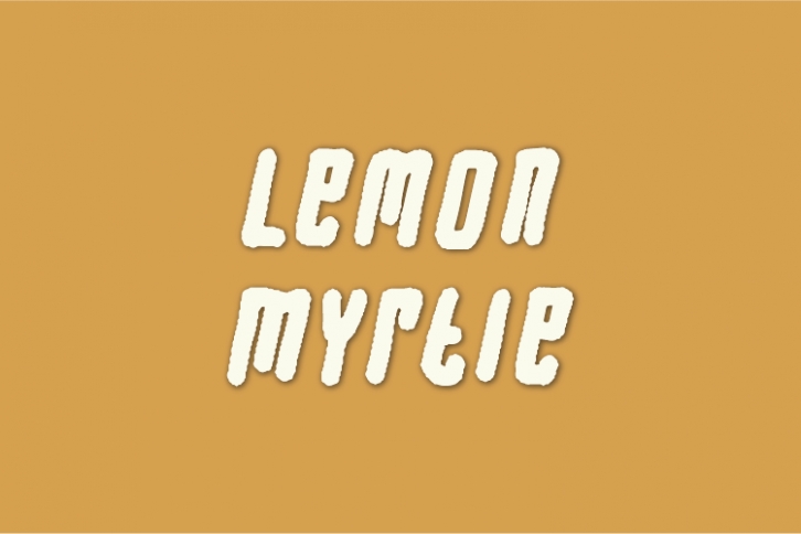 Lemon Myrtle Font Download
