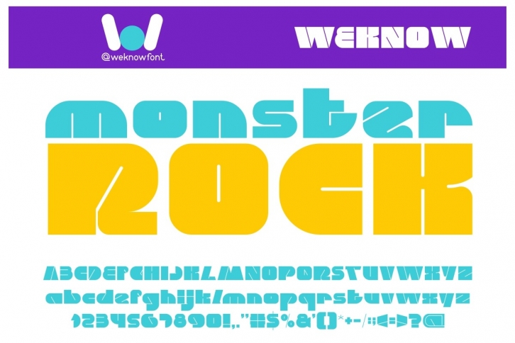 Monster Rock Font Download