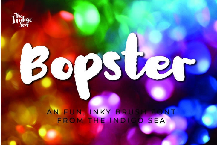 Bopster Hand Drawn Font Download