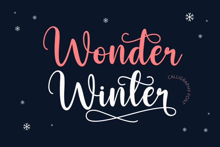 Wonder Winter Font Download