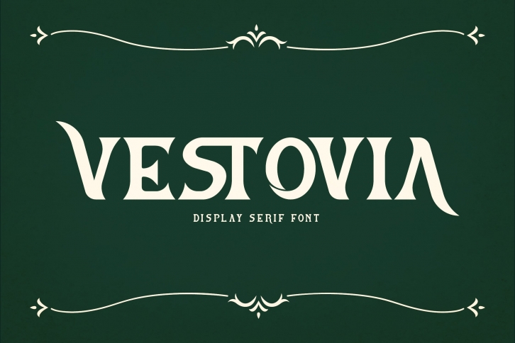 Vestovia Display Serif Font Download