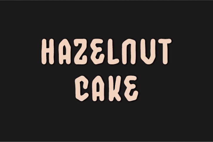 Hazelnut Cake Font Download