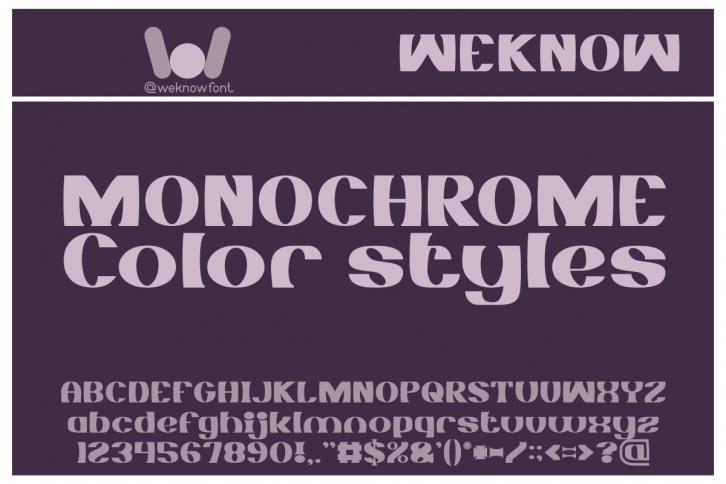 Monochrome Font Download