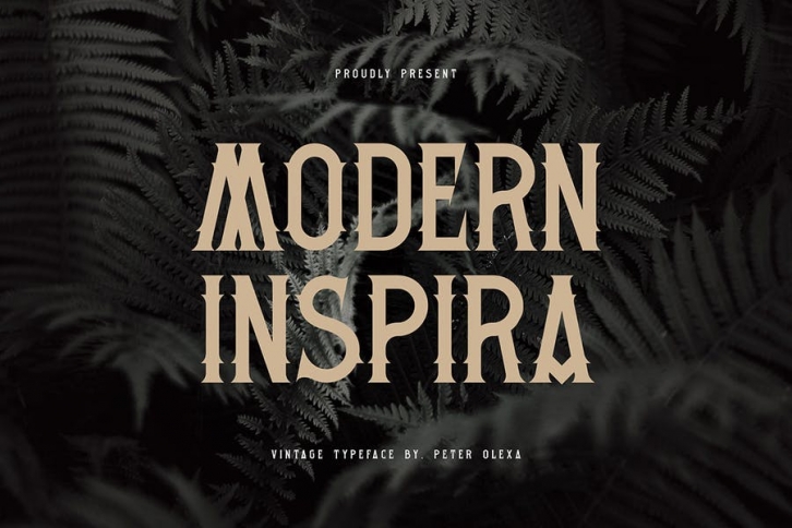 Modern Inspira Vintage Font Font Download