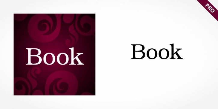 Book Pro Font Download