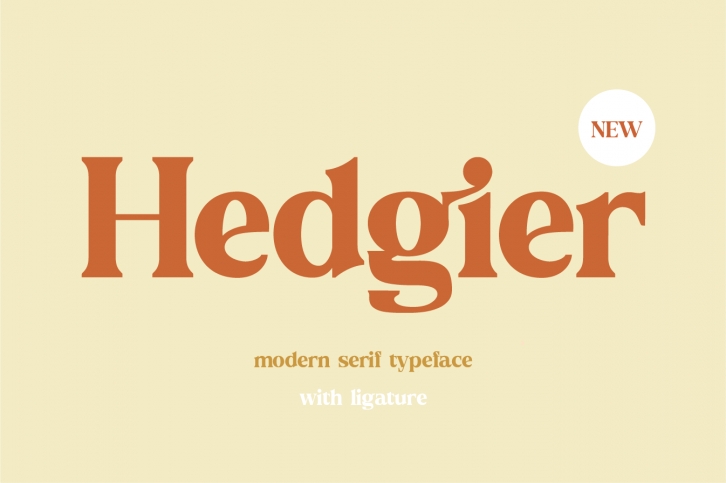Hedgier Font Download