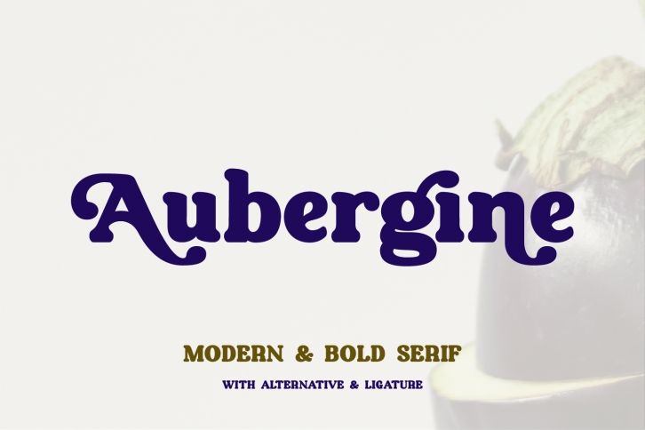 Aubergine Font Download