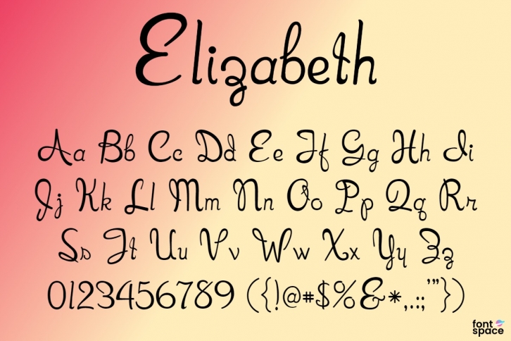 Elizabeth Font Download