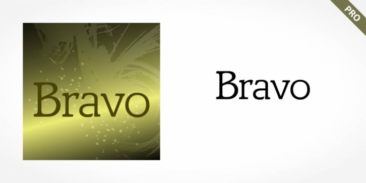 Bravo Pro Font Download