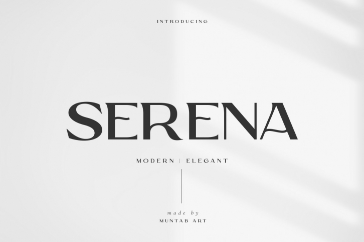 Serena Font Download