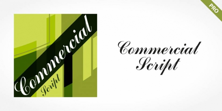 Commercial Script Pro Font Download