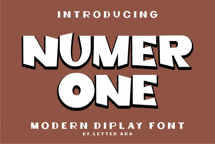 Numer One Font Download