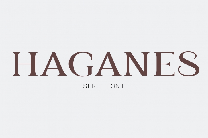 Haganes Serif Font Download