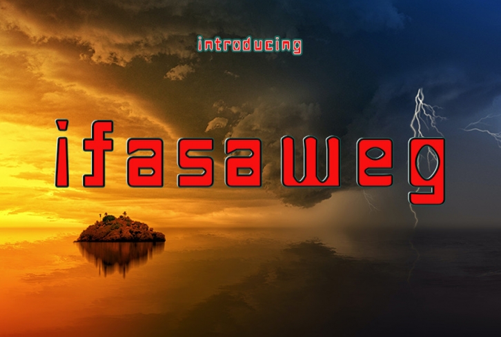 Ifasaweg Font Download
