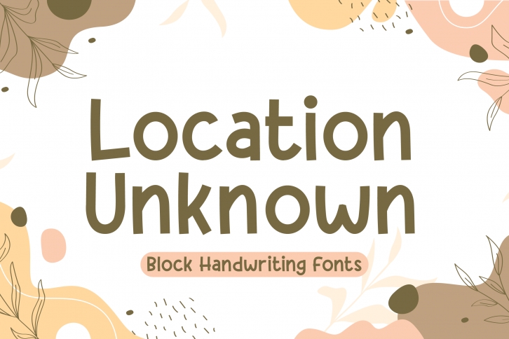 Location Unknown Font Download