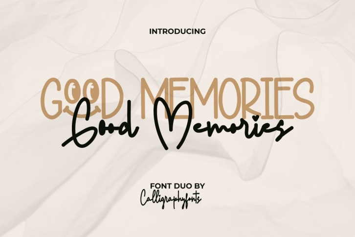 Good Memories Font Download