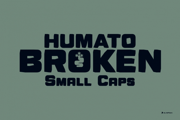 Humato Broken Font Download