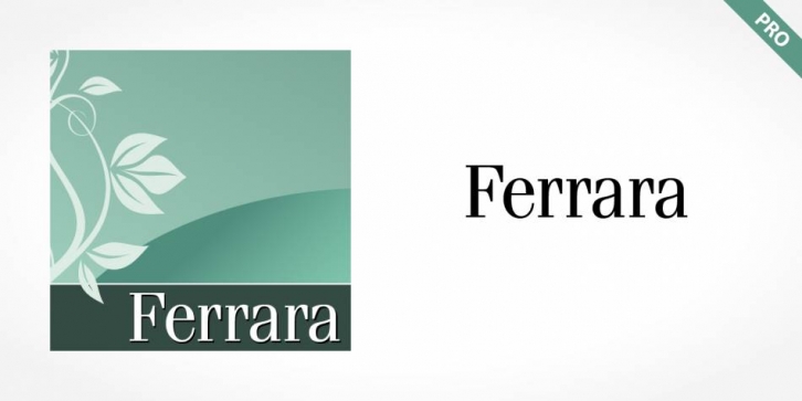 Ferrara Pro Font Download