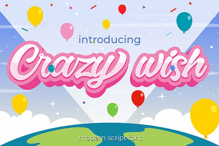 Crazy Wish Font Download