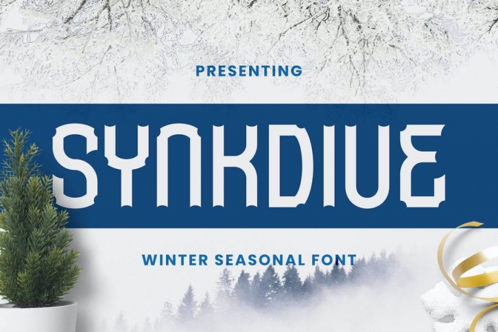 Synkdive Font Font Download