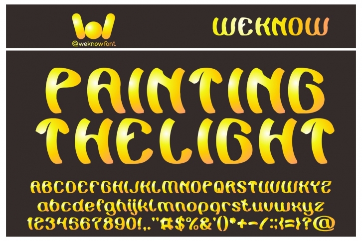Painting the Light Font Download