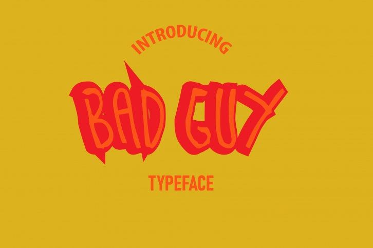 Bad Guy Font Download