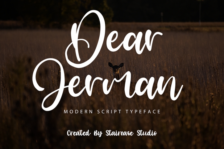 Dear Jerman Font Download
