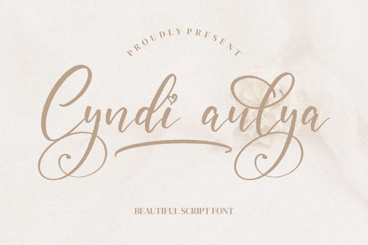 Cyndi aulya Font Download