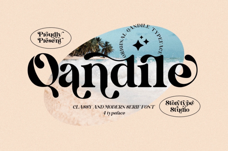 Qandile Typeface Font Download