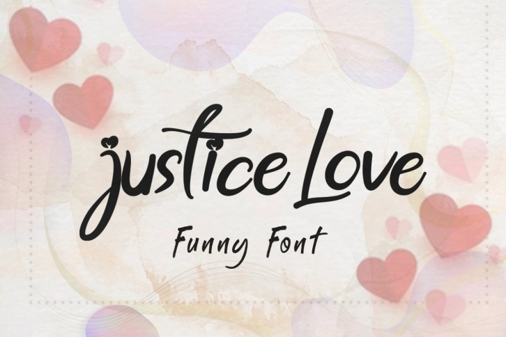 justice Love Font Download