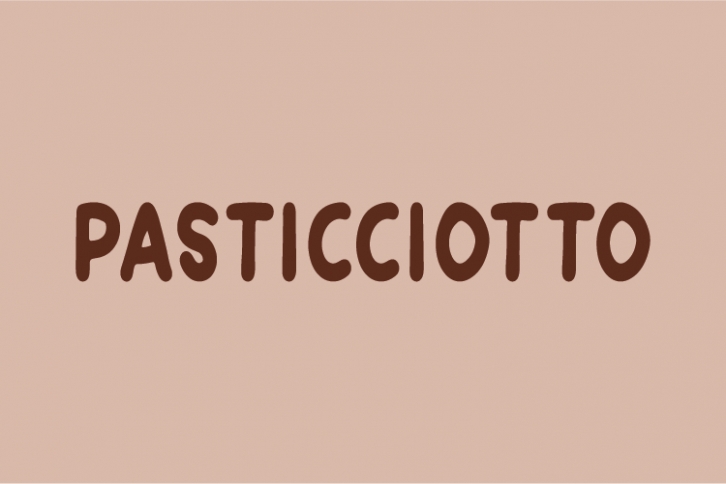 Pasticciotto Font Download