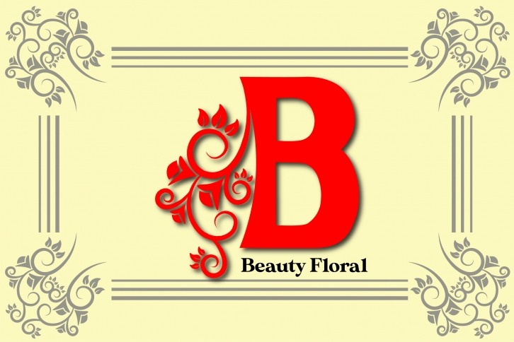 Beauty Floral Font Download