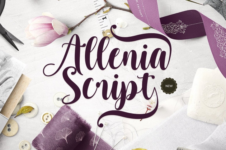 Allenia Script Font Download